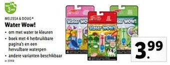 Lidl Water wow! aanbieding