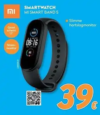 Xiaomi smartwatch mi smart band 5