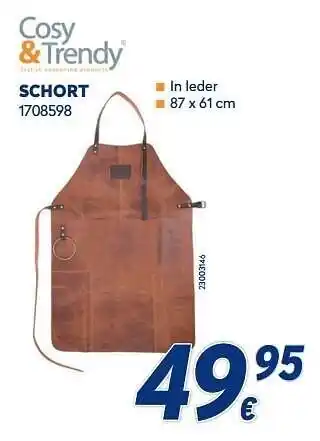 Cosy+trendy schort 1708598