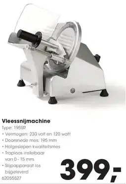 Hanos Vleessnijmachine aanbieding