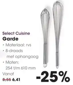 Hanos Select Cuisine Garde aanbieding