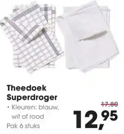 Hanos Theedoek Superdroger aanbieding