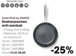 Hanos Cater-Profi by HANOS Koekenpannen anti-aanbak aanbieding
