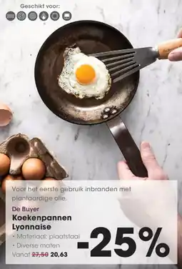 Hanos De Buyer Koekenpannen Lyonnaise aanbieding
