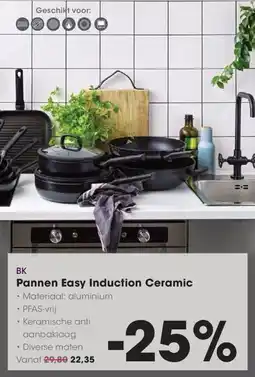 Hanos BK Pannen Easy Induction Ceramic aanbieding