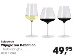 Hanos Spiegelau Wijnglazen Definition aanbieding
