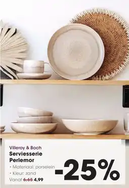 Hanos Villeroy & Boch Serviesserie Perlemor aanbieding