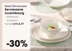 Hanos Select Dinnerware Serviesserie Luxembourg aanbieding