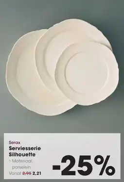 Hanos Serax Serviesserie Silhouette aanbieding