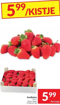 Intermarché Aardbeien aanbieding