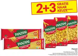 Intermarché Panzani Pasta aanbieding