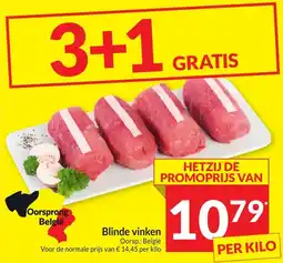 Intermarché Blinde vinken aanbieding