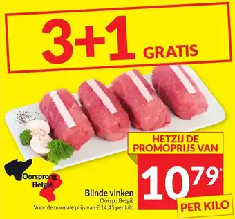 Intermarché Blinde vinken aanbieding