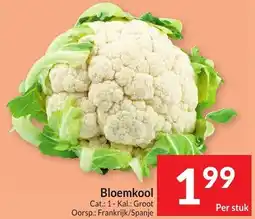 Intermarché Bloemkool aanbieding