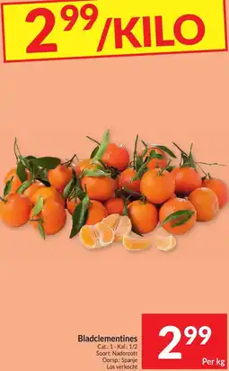 Intermarché Bladclementines aanbieding