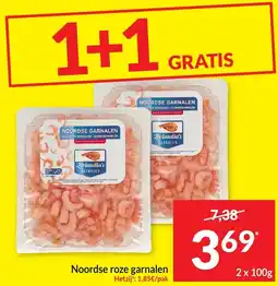 Intermarché Noordse roze garnalen aanbieding