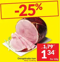 Intermarché Ovengebraden ham aanbieding