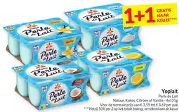 Intermarché Yoplait Perle de Lait aanbieding