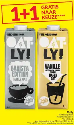 Intermarché Oatly Plantaardige drank aanbieding