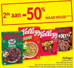 Intermarché Kellogg's Ontbijtgranen aanbieding