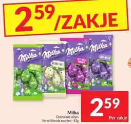 Intermarché Milka Chocolade-eitjes aanbieding