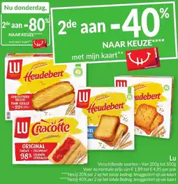 Intermarché Lu aanbieding