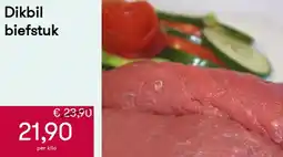 Peltri Dikbil biefstuk aanbieding