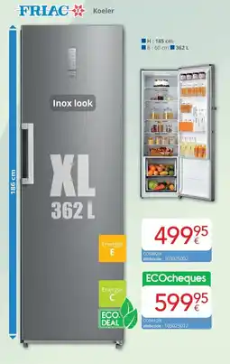 Eldi FRIAC Koeler aanbieding