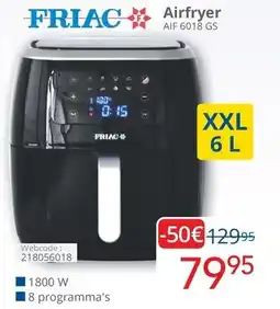 Eldi FRIAC Airfryer AIF 6018 GS aanbieding