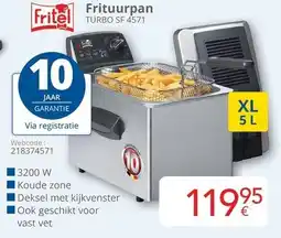 Eldi Fritel Frituurpan TURBO SF 4571 aanbieding