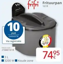 Eldi Frifri Frituurpan 1618 aanbieding