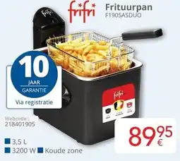 Eldi Frifri Frituurpan F1905ASDUO aanbieding
