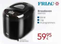 Eldi FRIAC Broodoven BBM1055 aanbieding
