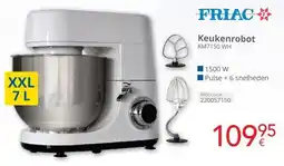 Eldi Friac Keukenrobot KM7150 WH aanbieding