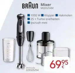 Eldi Braun Mixer MQ55254M aanbieding