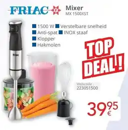 Eldi Friac Mixer MX 1500XST aanbieding