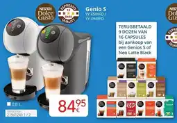 Eldi Nescafé Dolce Gusto Genio S YY 4509FD / YY 4948FD aanbieding