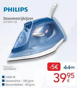Eldi Philips Stoomstrijkijzer DST3031/20 aanbieding