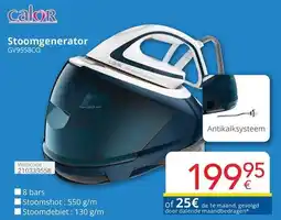 Eldi Calor Stoomgenerator GV9558CO aanbieding