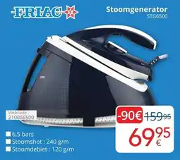 Eldi Friac Stoomgenerator STG6500 aanbieding