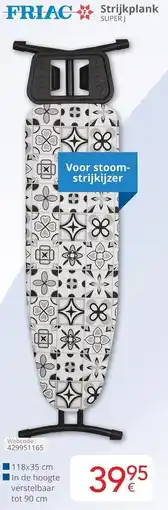 Eldi Friac Strijkplank SUPERJ aanbieding