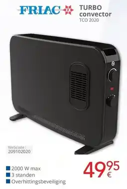 Eldi Friac Turbo Convector TCO 2020 aanbieding