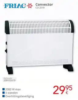 Eldi Friac Convector CO 2019 aanbieding