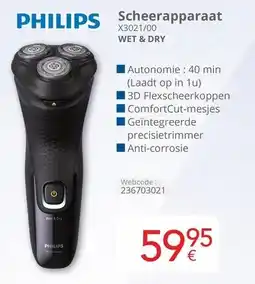 Eldi Philips Scheerapparaat X3021/00 aanbieding