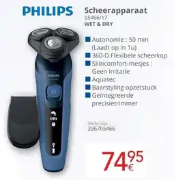 Eldi Philips Scheerapparaat SS466/17 aanbieding