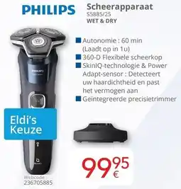 Eldi Philips Scheerapparaat S5885/25 aanbieding