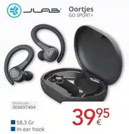 Eldi JLab Oortjes Go Sport+ aanbieding