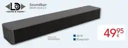 Eldi Sound & Vision Soundbar BBSW-0550 2.0 aanbieding