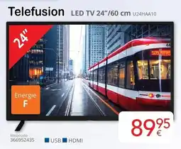 Eldi Telefusion LED TV U24HAA10 aanbieding