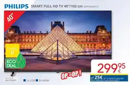 Eldi Philips Smart Full HD TV 40PFS6000/12 aanbieding